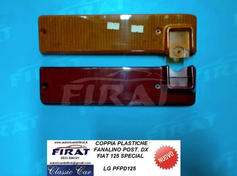 PLASTICA FANALINO FIAT 125 POST.DX
